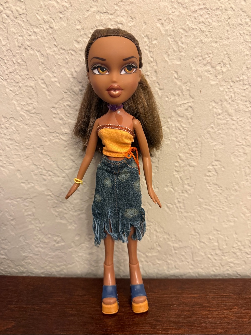 Vintage Bratz Strut It Sasha Doll With Original Outfit Accessories 2001 MGA